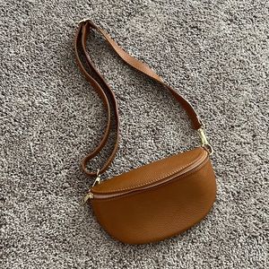 Brown leather Fanny Pack